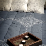 Artemano Furniture Bed With Candles