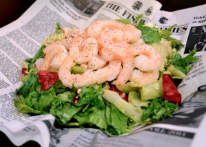 Salade crevettes