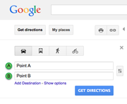 Google Maps Directions