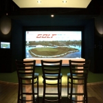 Golf In Boisbriand Bar Projection Screen