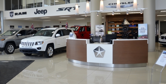 Dodge Chrysler Jeep Showroom Joliette