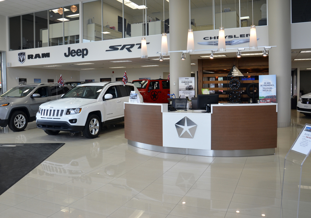 Dodge Chrysler Jeep Showroom Joliette